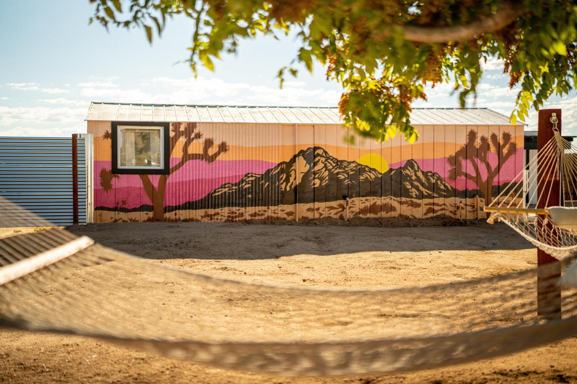 Private Jt Cabin - Ev L2 Station, Hammocks, Fire Pit, Bbq, Bocce Ball, Cornhole Yucca Valley Exterior foto